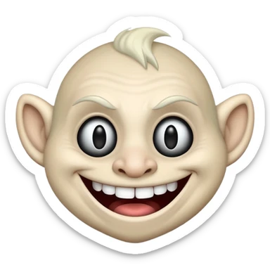 Troll face sticker