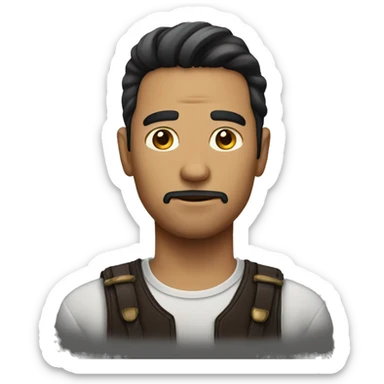 Hombre guapo sticker