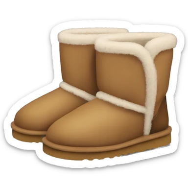 UGG slippers  sticker