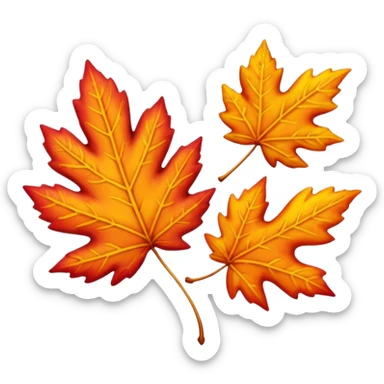 autumn sticker