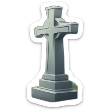  CEMETERY sticker
