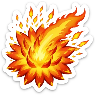 explosion sticker
