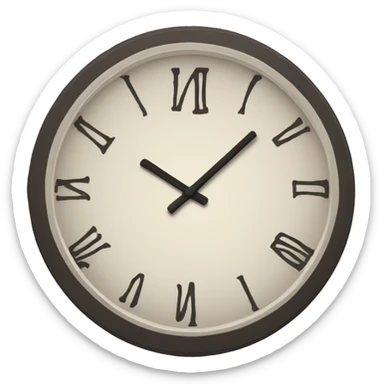 Reloj de arena sticker