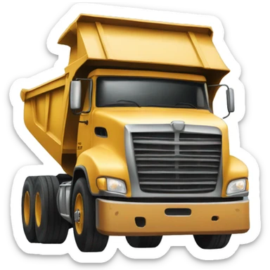 Dump truck  sticker