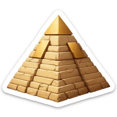Pyramide sticker