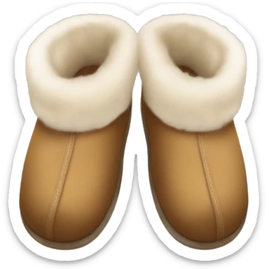 UGG slippers  sticker
