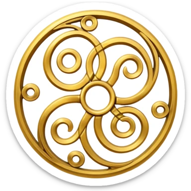 Triskelion sticker