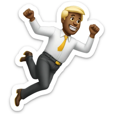 dinero volando sticker