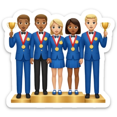 Medal Ceremony sticker