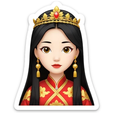 Original chinise princess  sticker