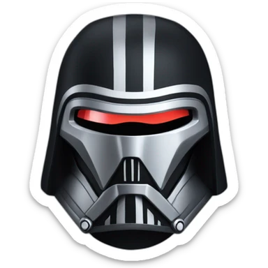 Kylo-Ren-helmet sticker