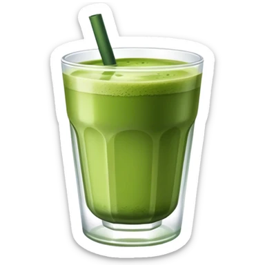 Matcha drink sticker