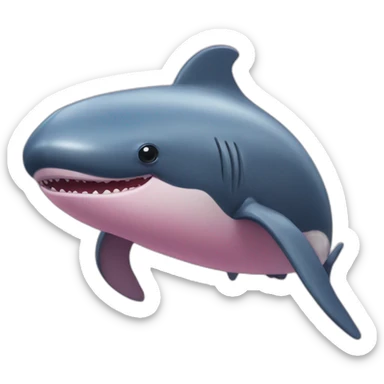 Ballena rosada  sticker