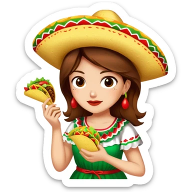 Taco Aficionado sticker