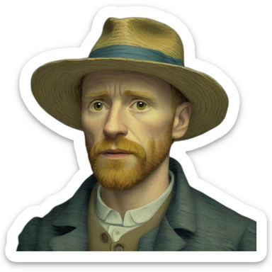 vangogh sticker