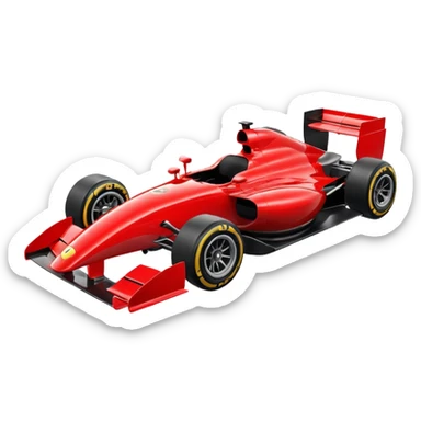 f1 side view sticker
