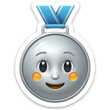 russia sport silver sticker