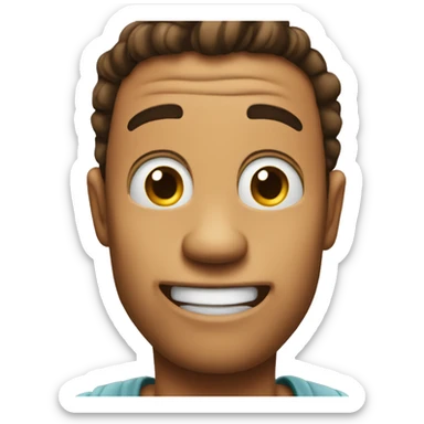 Smirk smug expression 😃 sticker