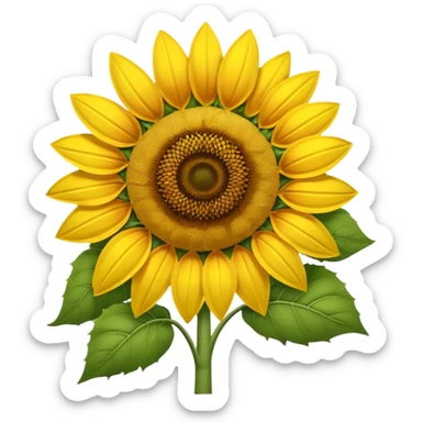 hoa hướng dương sticker