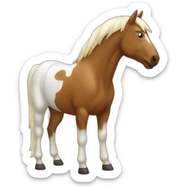 Horse sample detected warning goo sticker