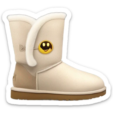 aesthetic ugg boots sticker