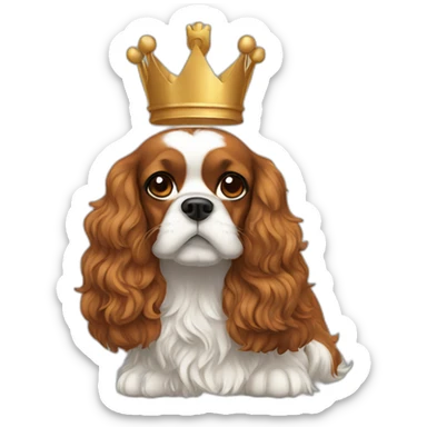 king charles sticker