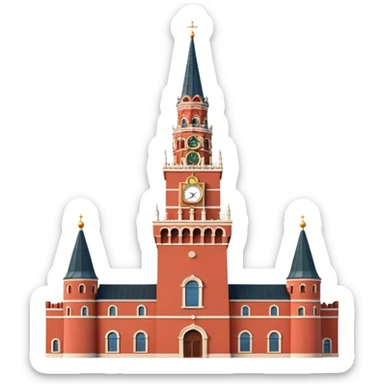 Spasskaya Tower sticker