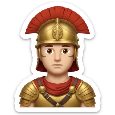 roman soldier sticker