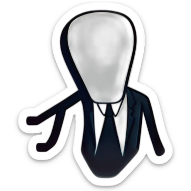 slenderman sticker