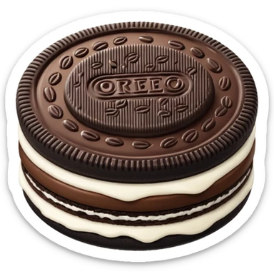 i want to create a emoji of one Oreo sticker