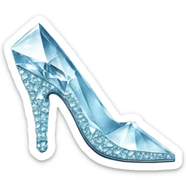 Diamond heel sticker