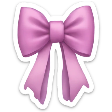 Bow sticker