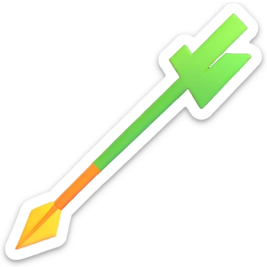 animated arrow sticker