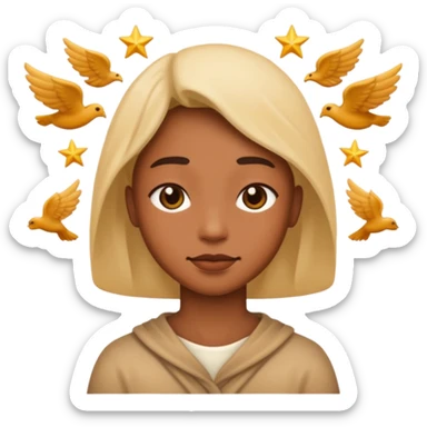 heaven and earth sticker