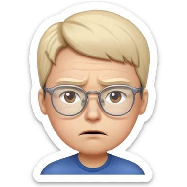 Cringe Hard worker sticker