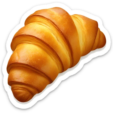 Croissant sticker