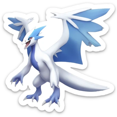 Latios-Lugia-Silvally-Digimon Full Body sticker