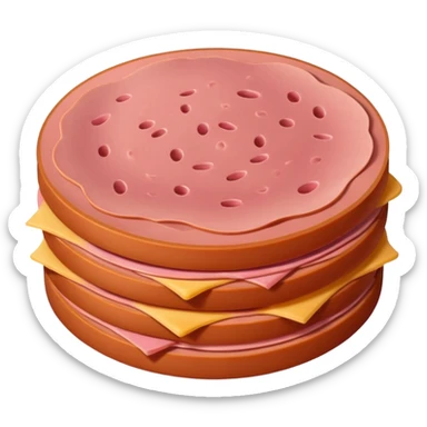 Bologna meat sticker