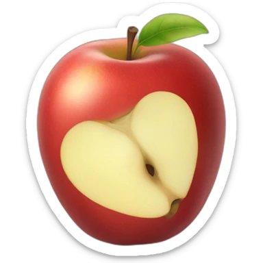 Pomme sticker