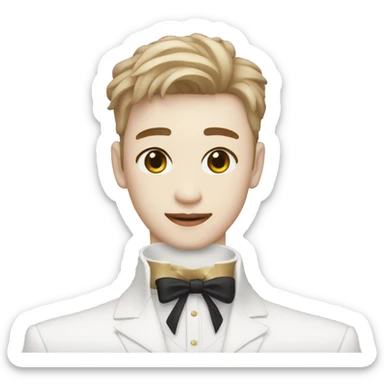 Un danseur de kpop sticker