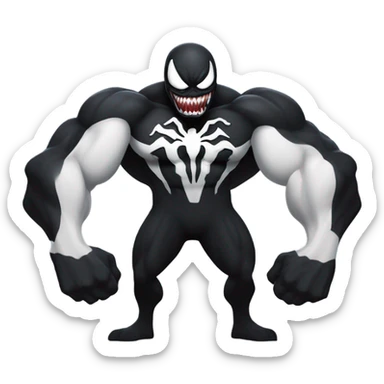 Jacked venom sticker