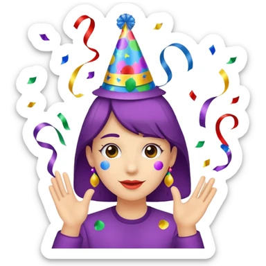 Feliz aniversário 18th sticker