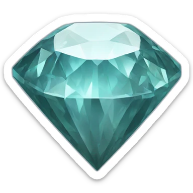 diamond pixel sticker