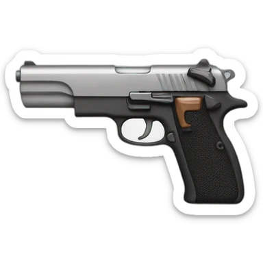 gun pistol sticker