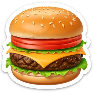 Beef Burger sticker