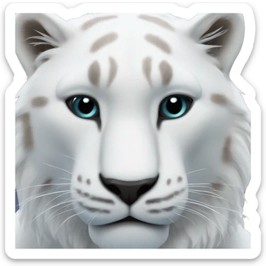Panthère des neiges  sticker