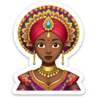 indonesian dancer sticker