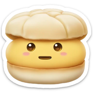 Chinese custard bun sticker