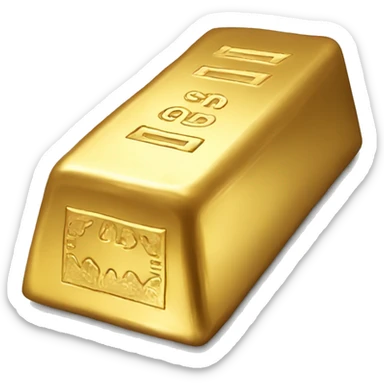 gold bar sticker