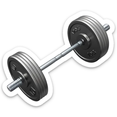 barbell sticker